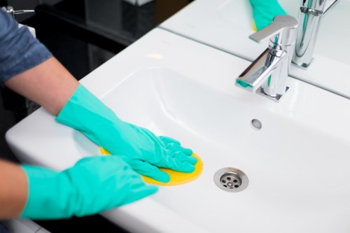 Detailed deep cleaning in a Kentish Town property